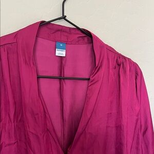 NWT Old Navy Fuchsia Blouse